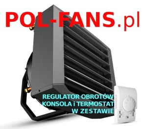 NAGRZEWNICA WODNA LEO S 2  - KOMPLETNY