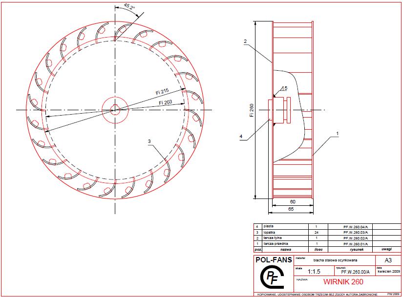 turbina odciąg spalin